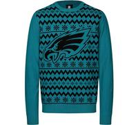 NFL Philadelphia Eagles Ugly Sweater Big Logo 2 colori Christmas Pullover Natale, multicolore, XL