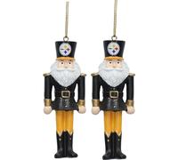 NFL Pittsburgh Steelers Decorazione Natalizia Set Di Nussknacker Ornamento