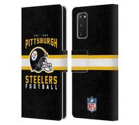 NFL PITTSBURGH STEELERS GRAPHICS CUSTODIA COVER A PORTAFOGLIO PER SAMSUNG 1