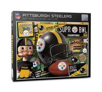 NFL Pittsburgh Steelers Retro Puzzle Calcio 500 Parti Pz