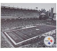 NFL Pittsburgh Steelers - Targa in tela con scritta in lingua inglese "Light Up", colore della squadra, taglia unica