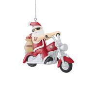NFL San Francisco 49ers Albero Santa On Motocicletta Rimorchio Ornamento 0505