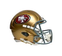 NFL San Francisco 49Ers Riddell Full Size Replica Speed Helmet, Medium, Gold by Riddell
