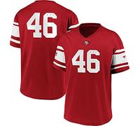 NFL San Francisco 49ers Uomo T-Shirt Rosso M 100% Poliestere Regular