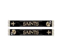 NFL Sciarpa New Orleans Saints Fanschal In Maglia Jaquard HD 5056146896071
