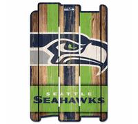 NFL Seattle Seahawks Plank Fence Wood Sign Insegna IN Legno Deko Recinto 43x28cm