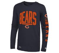 NFL Shirt Chicago Bears Manica Lunga Combinare Autentico Training Calcio