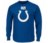NFL Shirt Colts di Indianapolis Manica Lunga Critical Vittoria 2 Lunghe Calcio