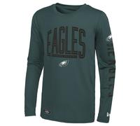 NFL Shirt Philadelphia Eagles Manica Lunga Combinare Autentico Calcio