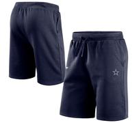 NFL Shorts Dallas Cowboys Logo Primario Pantaloni Corti In Fleece Blu