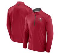 NFL Tampa Bay Buccaneers Defender LC Quarter Zip Zipper Jacket Top Sweater