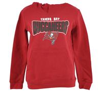 NFL Tampa Bay Buccaneers Rosso Ragazzi Pile Pullover Felpa Medio 10/12