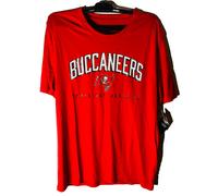 NFL Team Apparel Ragazzi Tampa Bay Bucanieri Manica Corta T-Shirt XL Rosso