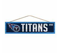 NFL Tennessee Titans Avenue Ave Wood Sign Targa Legno Wandschumuck Decorazione