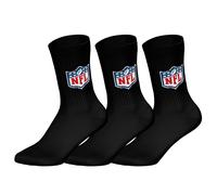 NFL Unisex Calzini, 3er Pacco - NFL Shield 3Pack Crew Socks, Logo, Baumwollmisc