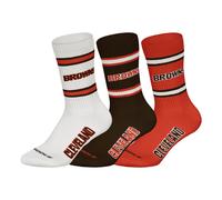 NFL Unisex Calzini, 3er Pacco - Squadre, 3Pack Crew Calcio, Logo, Ba
