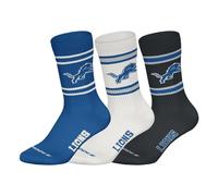 NFL Unisex Calzini, 3er Pacco - Squadre, 3Pack Crew Calcio, Logo, Ba