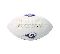 NFL Unisex LA Rams Calcio Souvenir, Bianco, Taglia Giovane