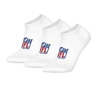 NFL Unisex Sneaker-Socken, 3er Pacco - Shield 3Pack Sneakers Calzini, Logo, B