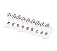 NFL Unisex Trimestre - Calzini, 9er Pacco - Shield 9Pack Logo, S