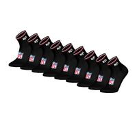 NFL Unisex Trimestre - Calzini, 9er Pacco - Shield 9Pack Logo, S