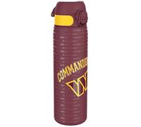 NFL Washington Commanders Acciaio Leggera, 600ml/20oz, Non Isolata, A Tenuta Stagna, Facile Da Aprire, Chiusura Sicura, Lavabile In Lavastoviglie, Coperchio A Scatto, Adatta Ai Portabicchieri