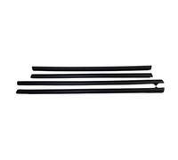 NFNFFC 4 Pezzi Guarnizione Porta e Finestrini per Ford Fiesta 2009 2010 2011 2012 2013 2014, Auto Guarnizioni Finestra Striscia di Tenuta Striscia Protezione Bordo Accessori