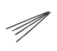 NFNFFC 4 Pezzi Guarnizione Porta e Finestrini per VW Golf MK6 2008 2009 2010 2011 2012, Auto Guarnizioni Finestra Striscia di Tenuta Striscia Protezione Bordo Accessori