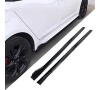NFNFFC Auto Minigonne Laterali per Volvo V40 Hatchback 2012-2016 2017 2018 2019 2020, Anti Collisione Pedane Laterali Estensioni Gonna Laterale, Accessori Auto,E-Carbon Fiber Look