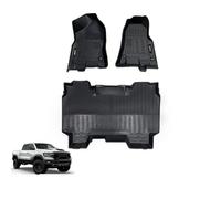 NFNFFC Tappetini Auto Gomma per Dodge RAM 2019 2020 2021 2022 2023 2024, Copertura Totale Tappeti Auto Impermeabile Antiscivolo Accessori Protezion Interni