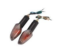 NFNVEKESD Motocicletta Luce di Direzione Lampade Compatibile Con Honda Per CBR 250R 300R CB300 CBF125 CBF 150 Motocicletta Indicatore Direzione Anteriore Posteriore Stunner Lente Bianca(Fumo)