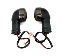 NFNVEKESD Motocicletta Luce di Direzione Lampade Compatibile Con Yamaha Per YZF R1 R6 R125 R25 R3 FZ-6N XJ6 MT07 MT09 YBR125 YS250 Indicatore Direzione Motocicletta(Fumo)