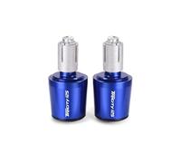 NFNVEKESD Stabilizzatori Manubrio per Y&amaha per Tricity125 per Tricity-125 estremità Manubrio CNC per Moto Manopole Manubrio Moto Tappi Tappi(Blue)