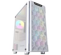 Nfortec Azir Bianco Vetro temperato USB 3.0 Bianco