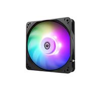 Nfortec Caelum/Azir ventilatore RGB 120mm silenzioso ad alto flusso d'aria compatibile PC gaming colore nero