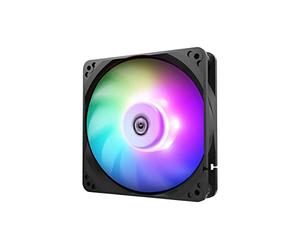 Nfortec Caelum/Azir ventilatore RGB 120mm silenzioso ad alto flusso d'aria compatibile PC gaming colore nero
