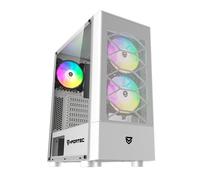 Nfortec Caelum Bianco RGB Vetro Temperato USB 3.0