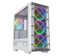 Nfortec DRACO X Vetro temperato bianco USB 3.2 Bianco