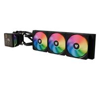 Nfortec Sedna 360 ARGB Kit Refrigeración Líquida con Pantalla LCD 4'' Personalizable Negro