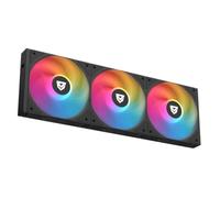 Nfortec Stellar Trifan Kit 3 Ventole ARGB 120mm Easy Click 1800RPM Ultra Silenzioso Colore Nero