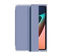 NFQZAWSKX HHF Tab Accessori 3rd-Foldable Silicone Shell Tablet Protective Case Suitable per Lenovo Tab M10 Plus 3rd-Gen 10.6 Inches(Lavender)
