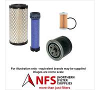 Nfs Filtro Kit Per John Deere Gator 6 x 4 D Con Yanmar 3TN66