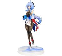 NFsgVCGJ Ganyu Cartoon Game PVC Action Figure Statue Modello Farfalla Ganyu Collezione Anime Character Collection Cake Topper Decorazione (C 28 cm)