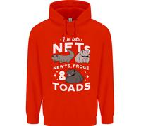 Nft Newts Rane Rospi Bambini Felpa con Cappuccio