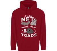 Nft Newts Rane Rospi Bambini Felpa con Cappuccio