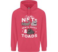 Nft Newts Rane Rospi Bambini Felpa con Cappuccio