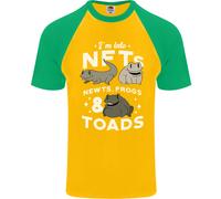 Nft Newts Rane Rospi Uomo S/S Baseball T-Shirt