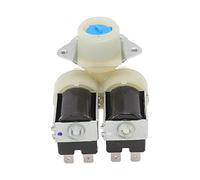 Ng Acqua per Lavatrice, Valvola di Lavaggio Doppia Testa Ingresso Magnetico FPS180A Lavatrice Doppia Doppia Valvola per Cilindro FPS180A 220-240 V Parti e Accessori Testa M