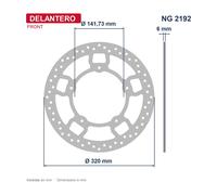 NG BRAKE DISC FRENI NG Floati