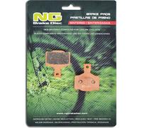 NG BRAKE DISK PASTIGLIE FRENO SINTERIZZATE compatibile con GRIMECA 7 VX